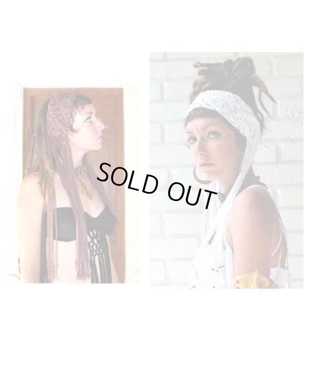 画像3: KAYO - Anime Clothing ヘッドバンド「Goddess Head Band / ココア」 (3)