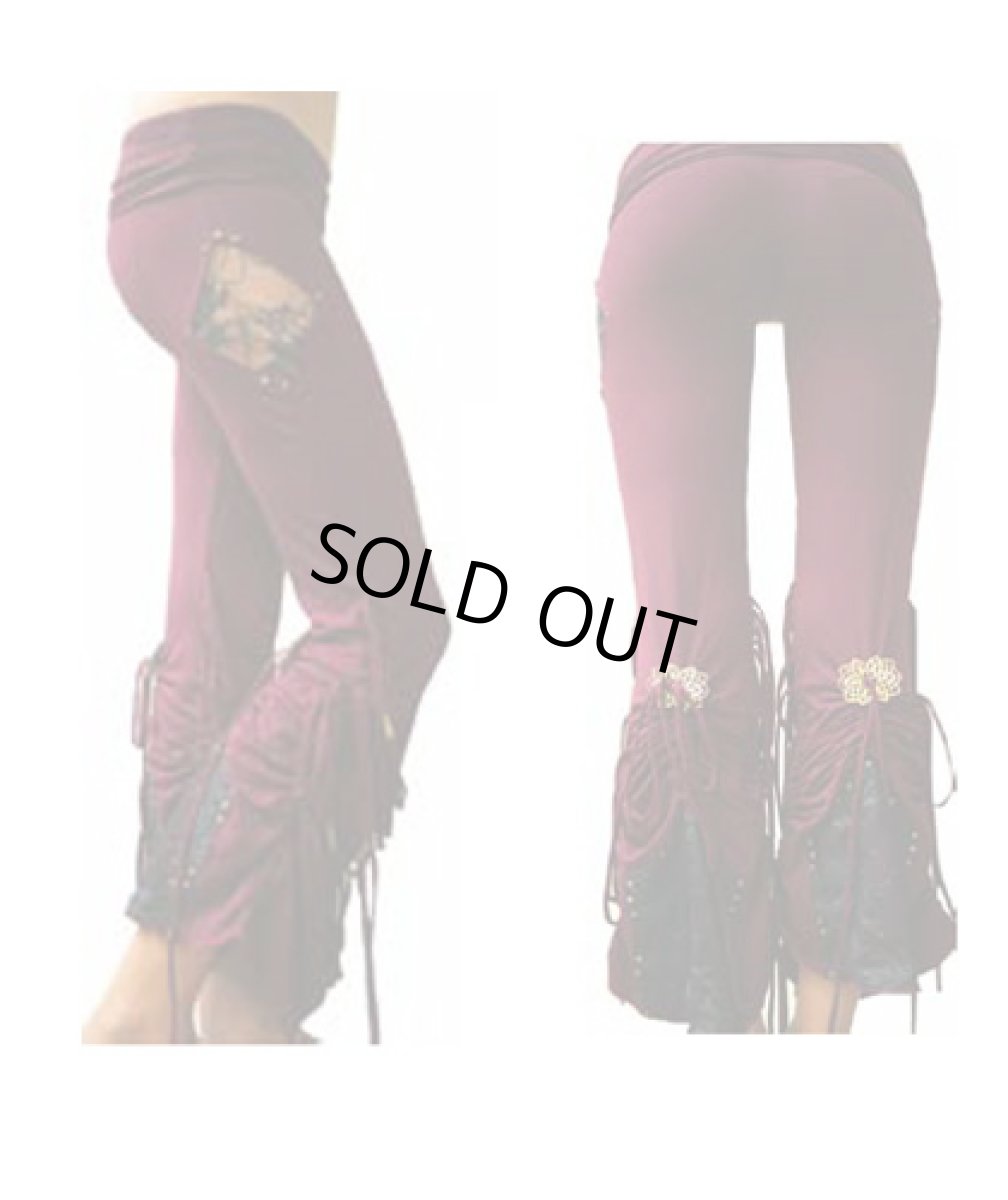 画像5: KAYO - Anime Clothing レディースパンツ「Gypsy Diamond Pants / ブラック」 (5)