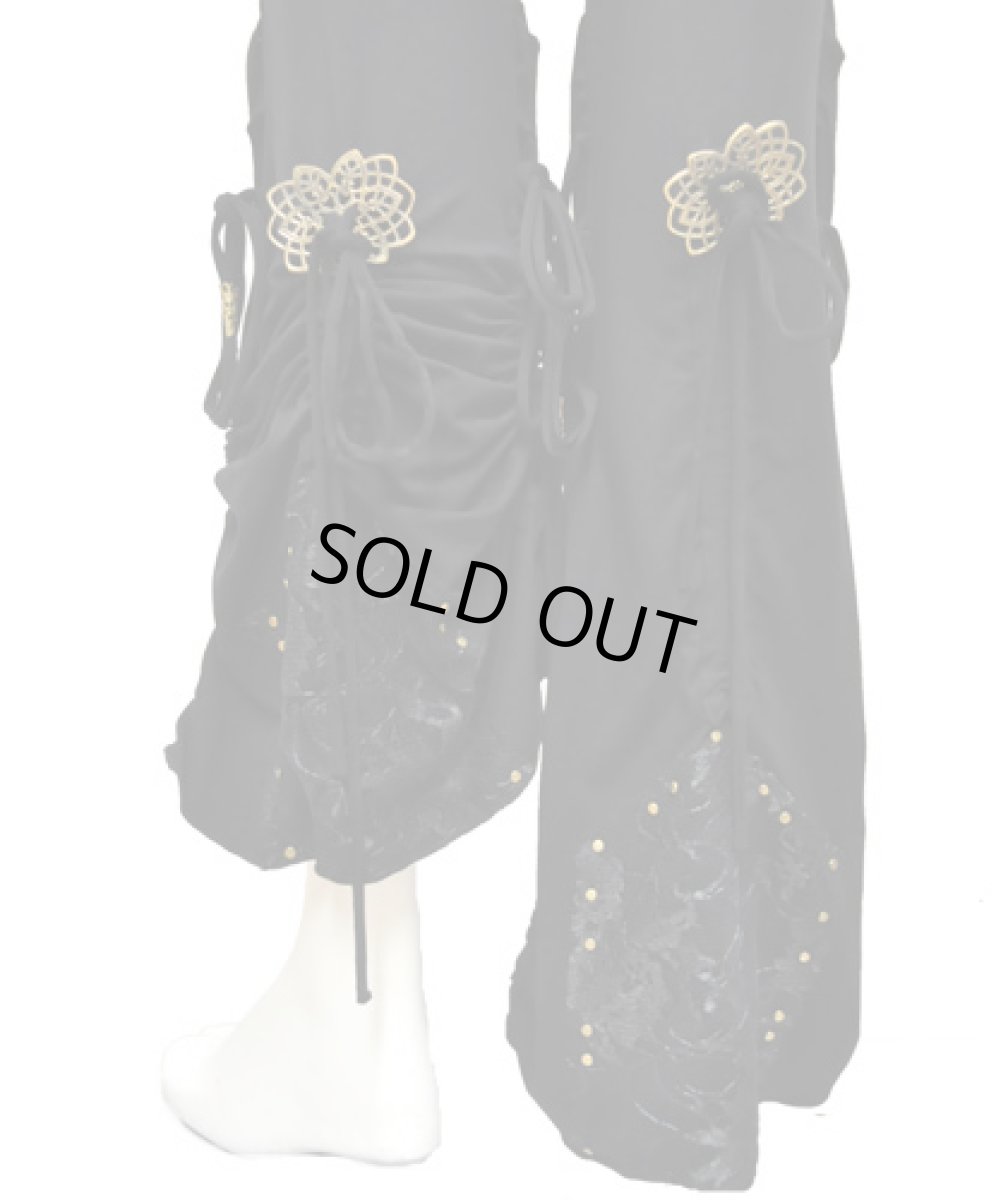 画像4: KAYO - Anime Clothing レディースパンツ「Gypsy Diamond Pants / ブラック」 (4)