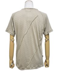 画像3: PSYLO メンズ・半袖カットソー「Miring Tee / ボーン」 (3)