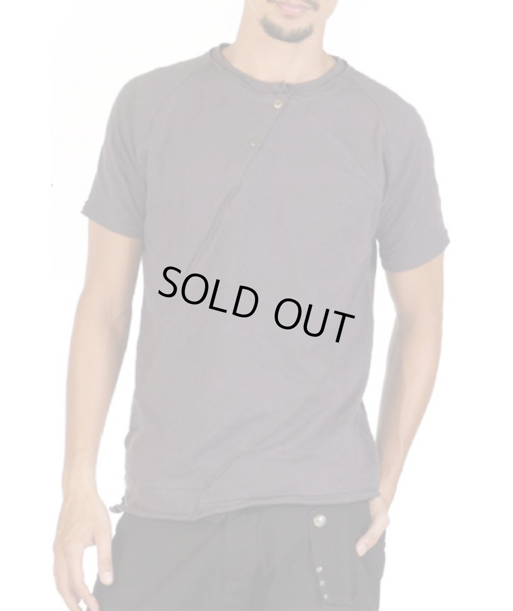 画像4: PSYLO メンズ・半袖カットソー「Miring Tee / ボーン」 (4)