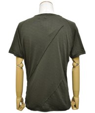 画像3: PSYLO メンズ・半袖カットソー「Miring Tee / アーミー」 (3)