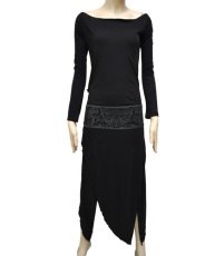 画像1: PSYLO レディース・ワンピース「Monroe Dress / ブラック」 (1)
