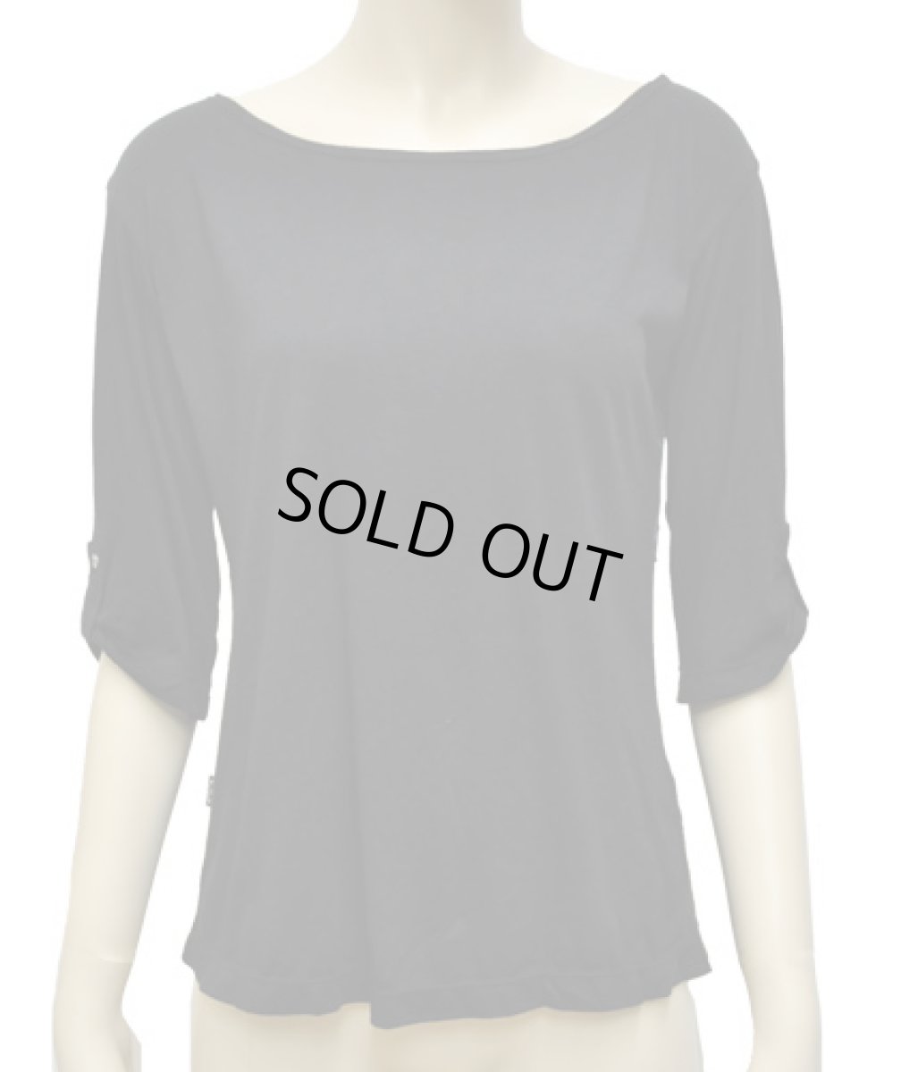 画像3: PSYLO レディース・半袖カットソー「Buller Top / ブラック」 (3)