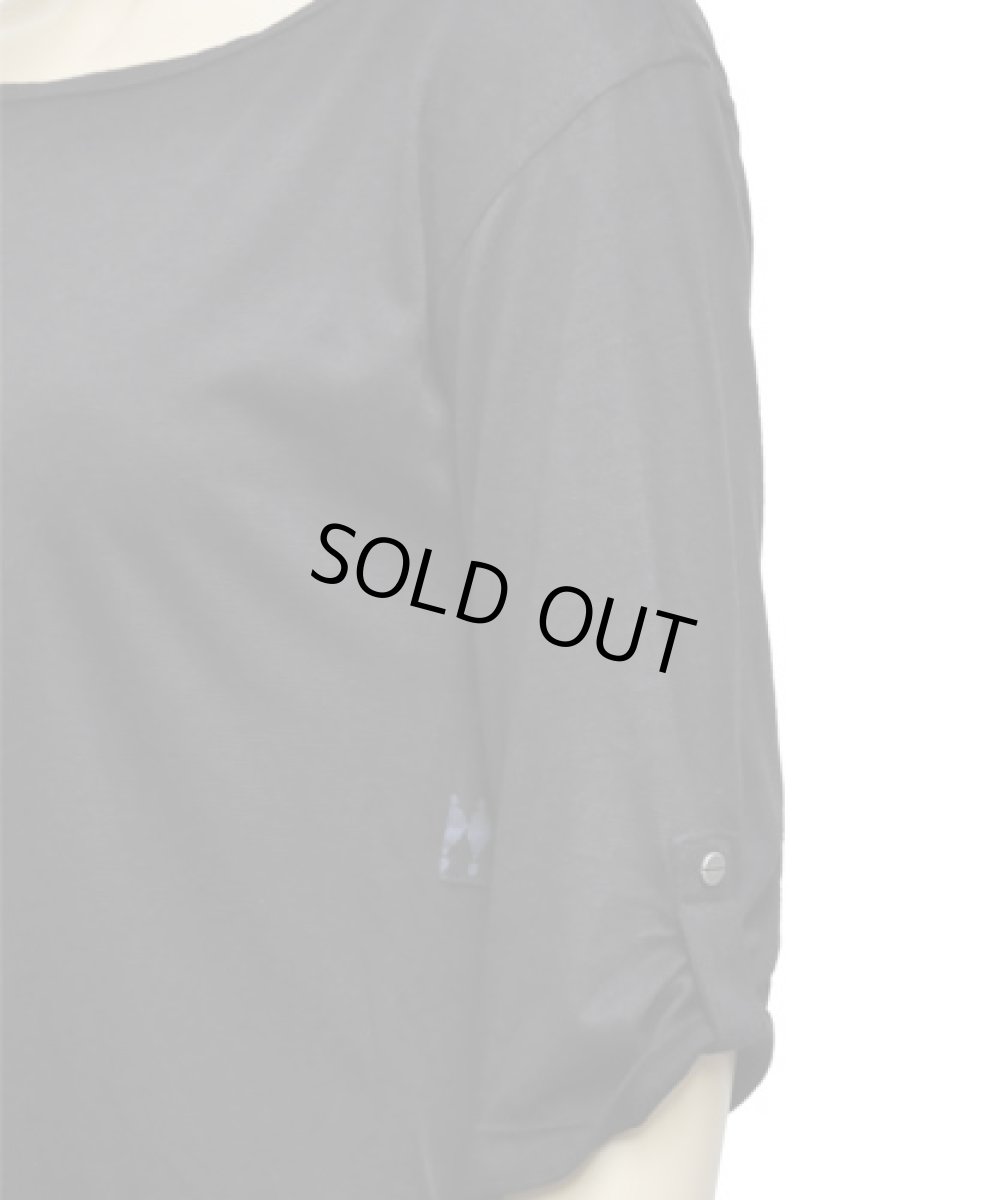 画像4: PSYLO レディース・半袖カットソー「Buller Top / ブラック」 (4)