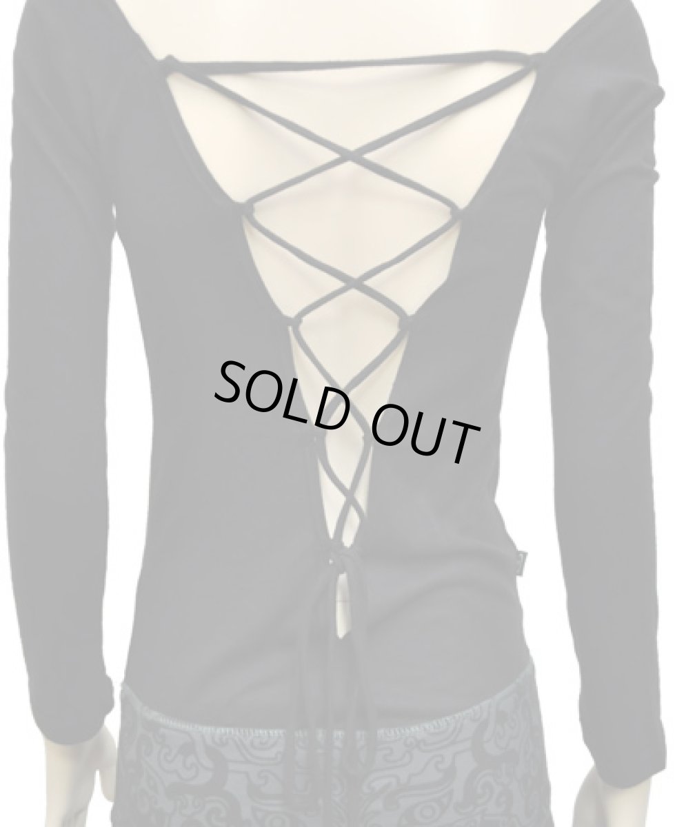 画像4: PSYLO レディース・ワンピース「Monroe Dress / ブラック」 (4)