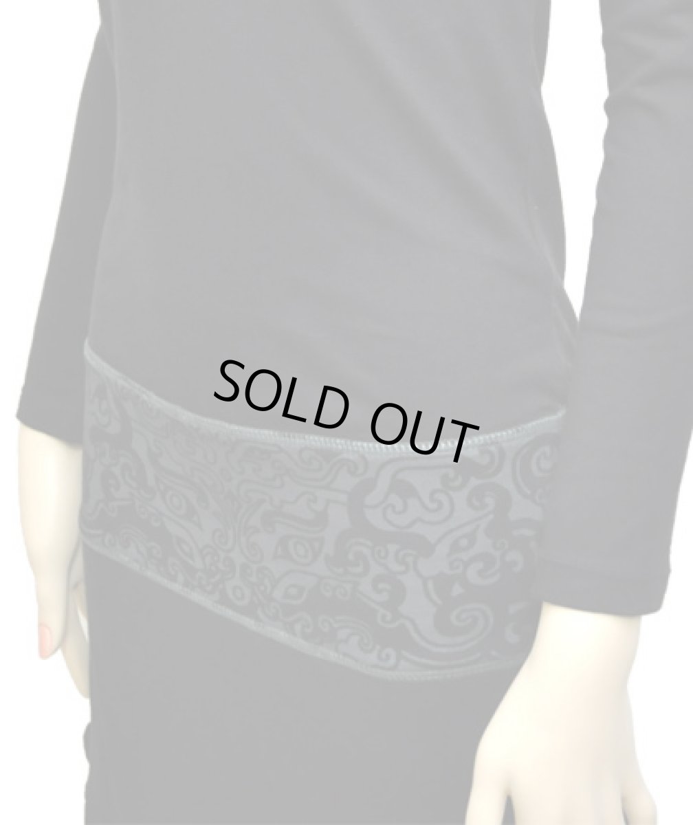 画像2: PSYLO レディース・ワンピース「Monroe Dress / ブラック」 (2)