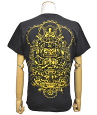 画像1: PLAZMA メンズTシャツ「Shivabot / マリンゴ」 (1)