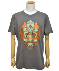 画像1: PLAZMA メンズTシャツ「Mask / ストーン」 (1)