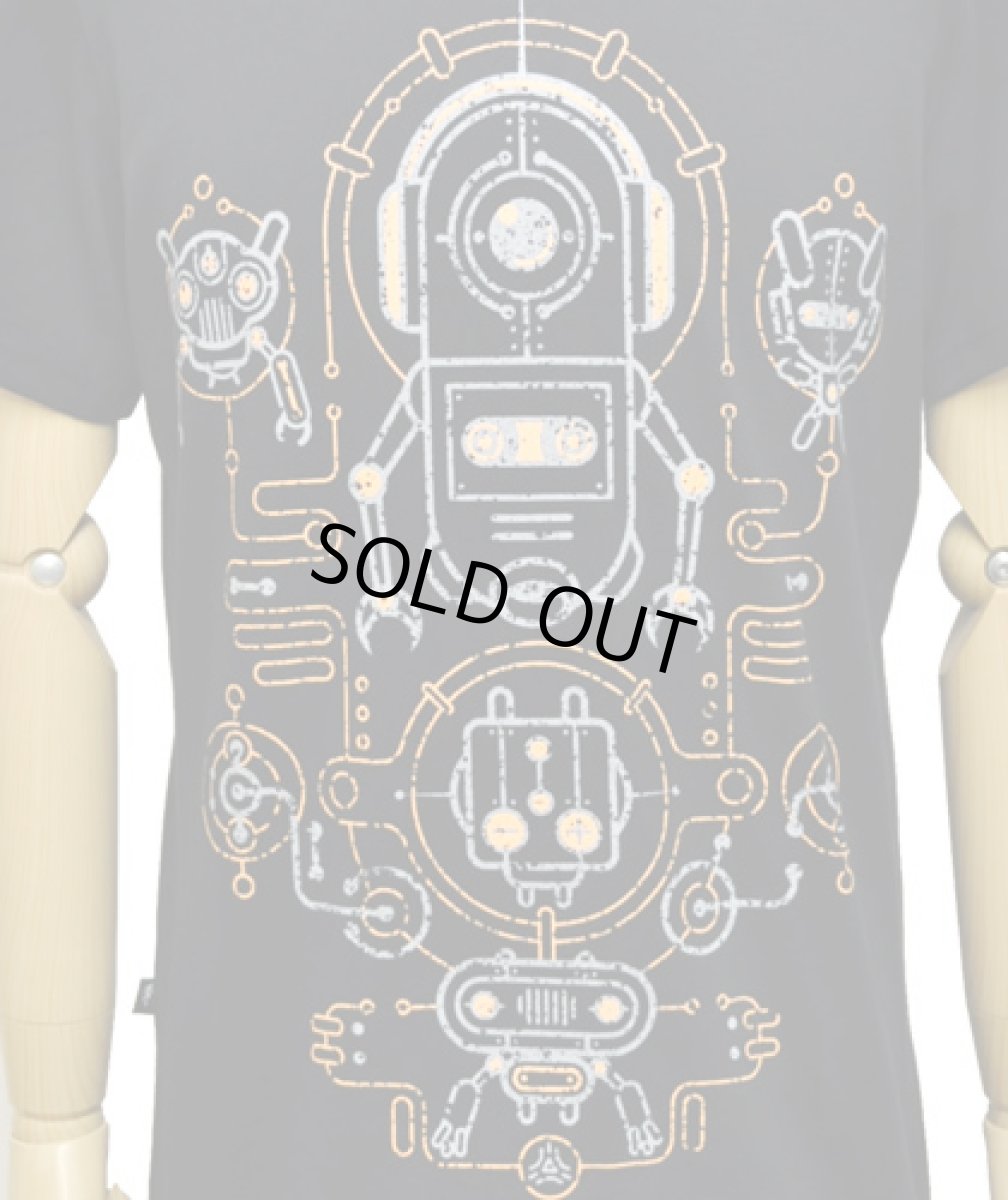 画像3: PLAZMA メンズTシャツ「Nanobots / ブラック」 (3)