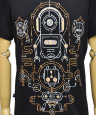 画像3: PLAZMA メンズTシャツ「Nanobots / ブラック」 (3)