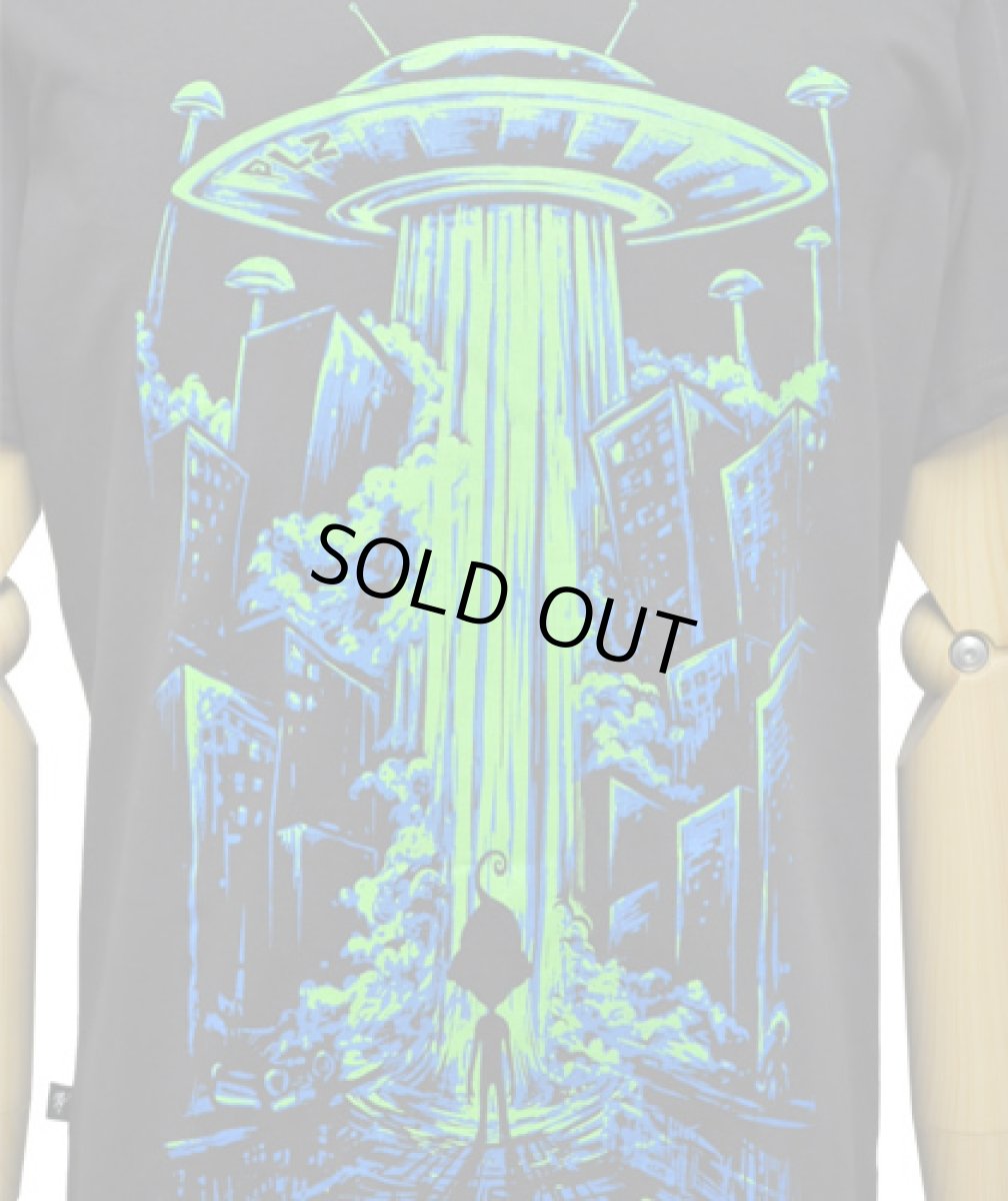 画像2: PLAZMA メンズTシャツ「Beam Me Up / スモーク」 (2)