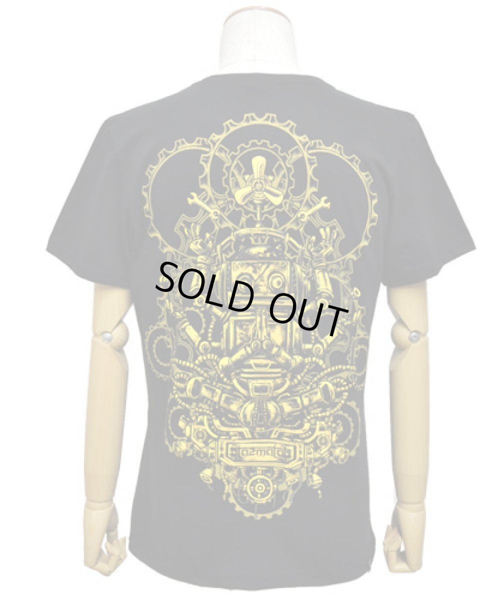 画像4: PLAZMA メンズTシャツ「Shivabot / ブラック」 (4)