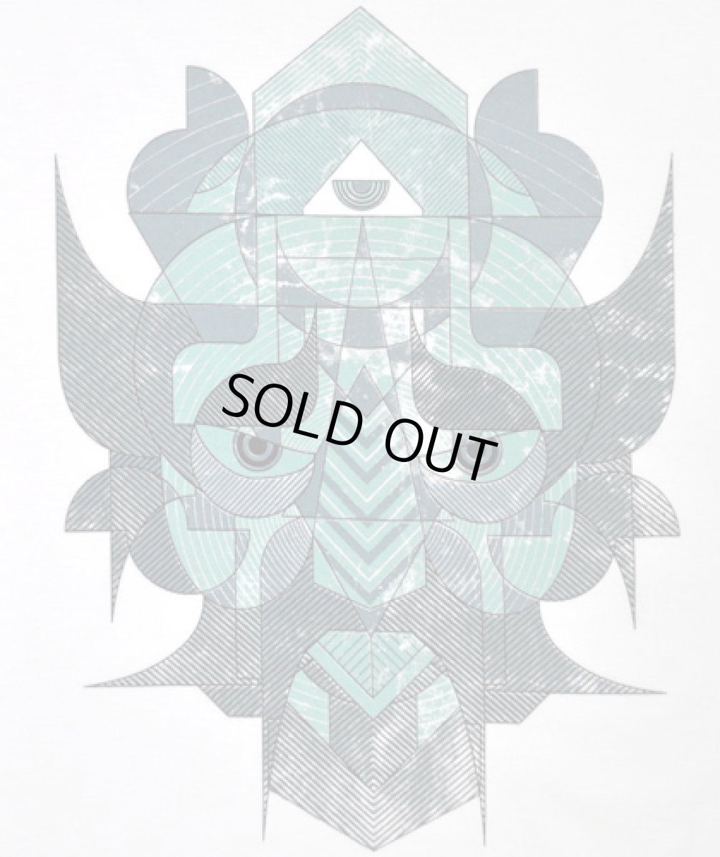 画像2: PLAZMA メンズTシャツ「Mask / ホワイト」 (2)