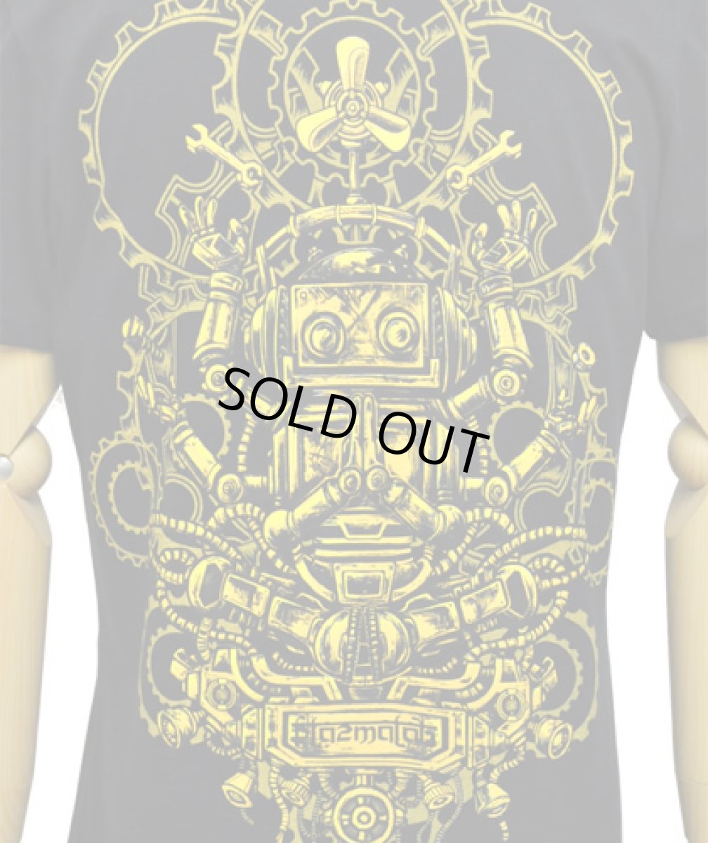 画像5: PLAZMA メンズTシャツ「Shivabot / ブラック」 (5)