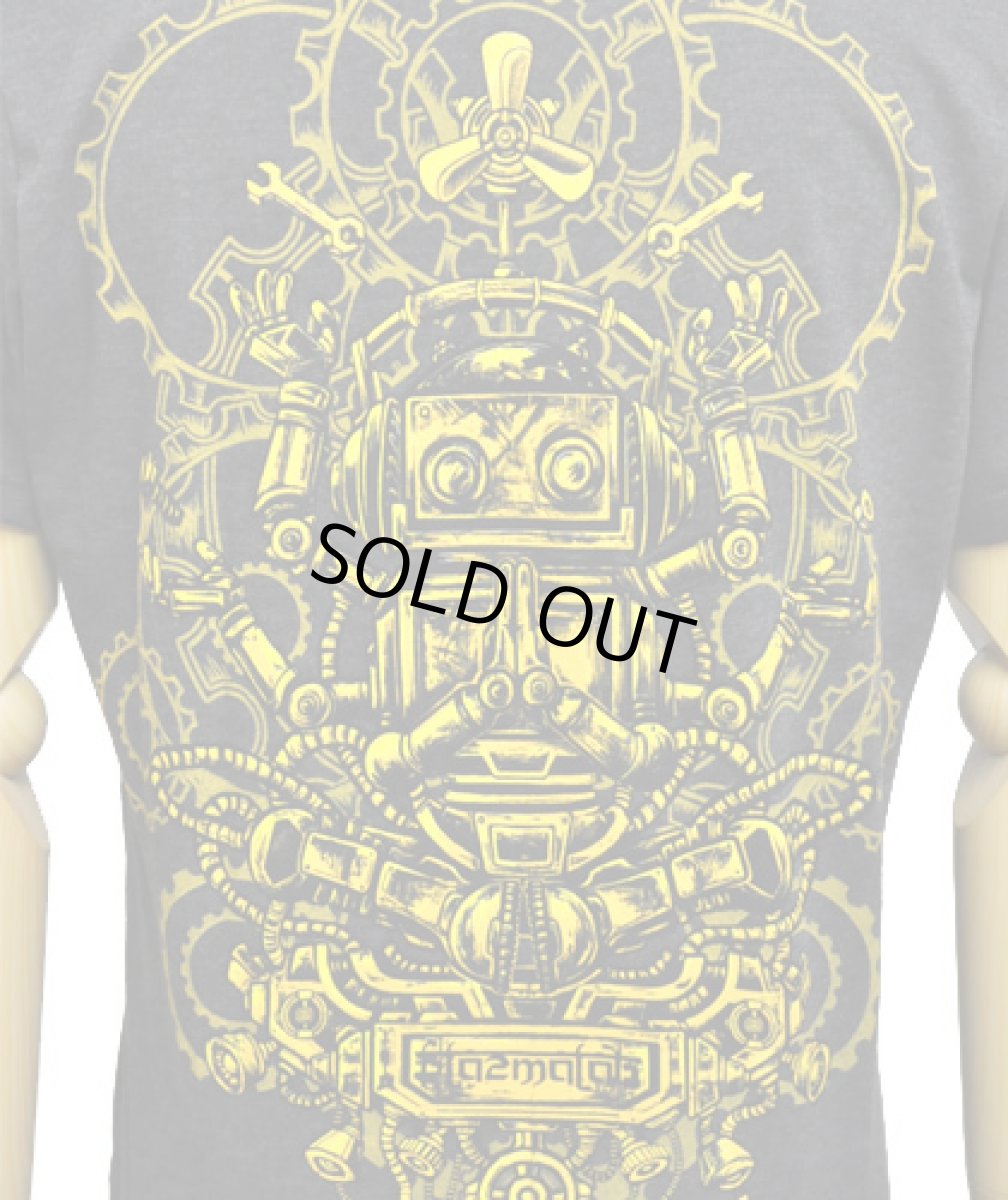 画像2: PLAZMA メンズTシャツ「Shivabot / マリンゴ」 (2)