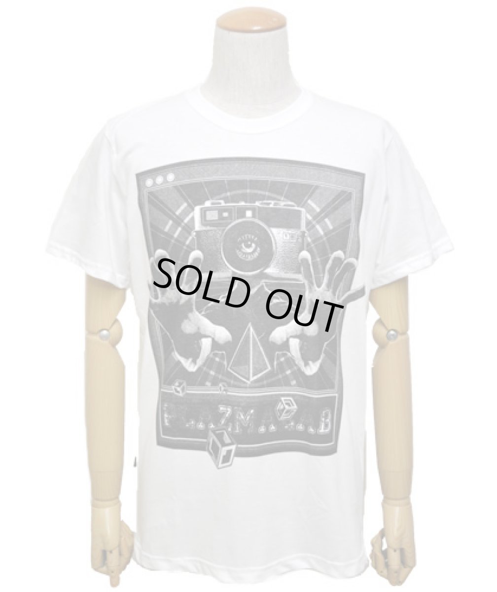 画像2: PLAZMA メンズTシャツ「Obscura / ホワイト」 (2)