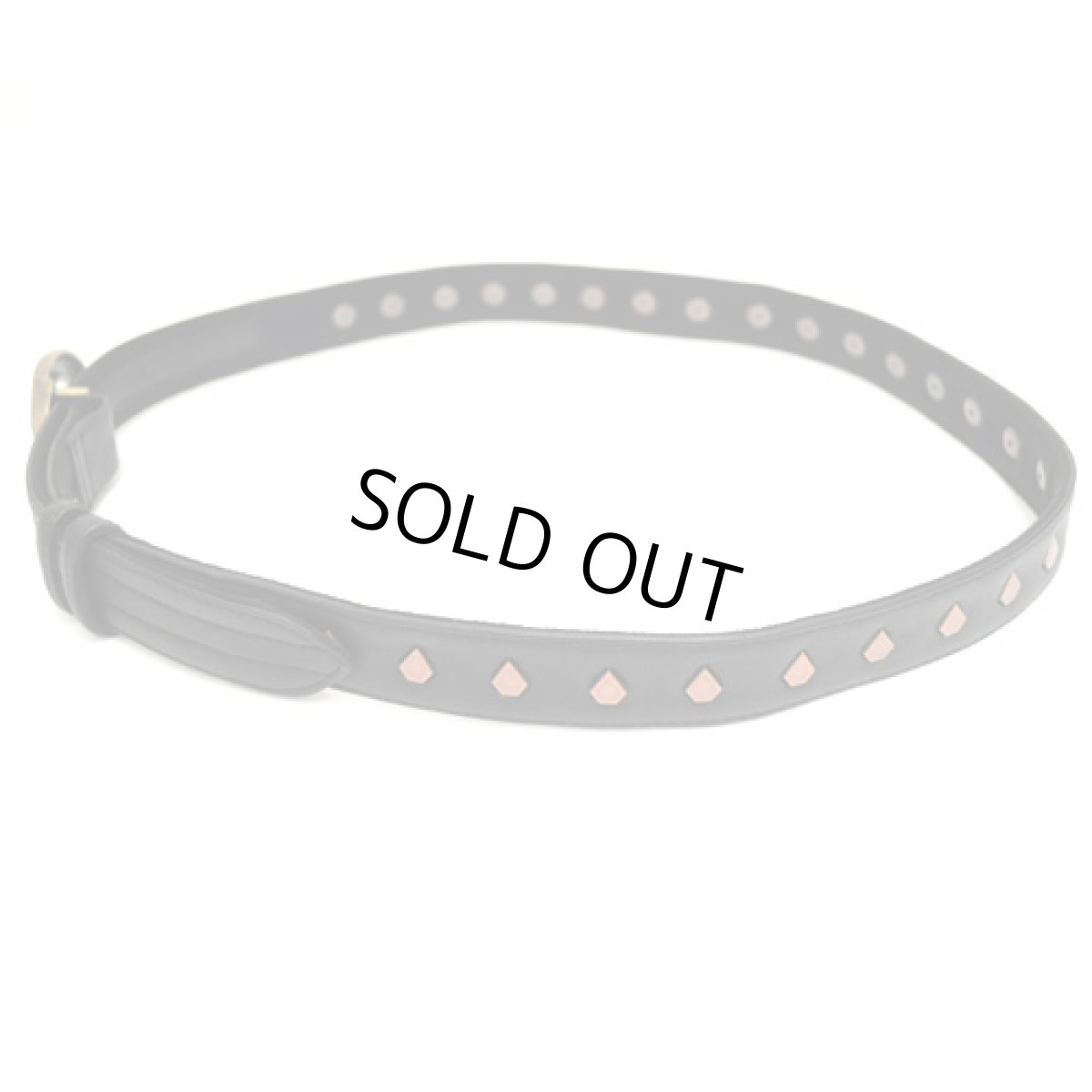 画像2: PSYLO ベルト「Pyramide Belt / ブラック」 (2)