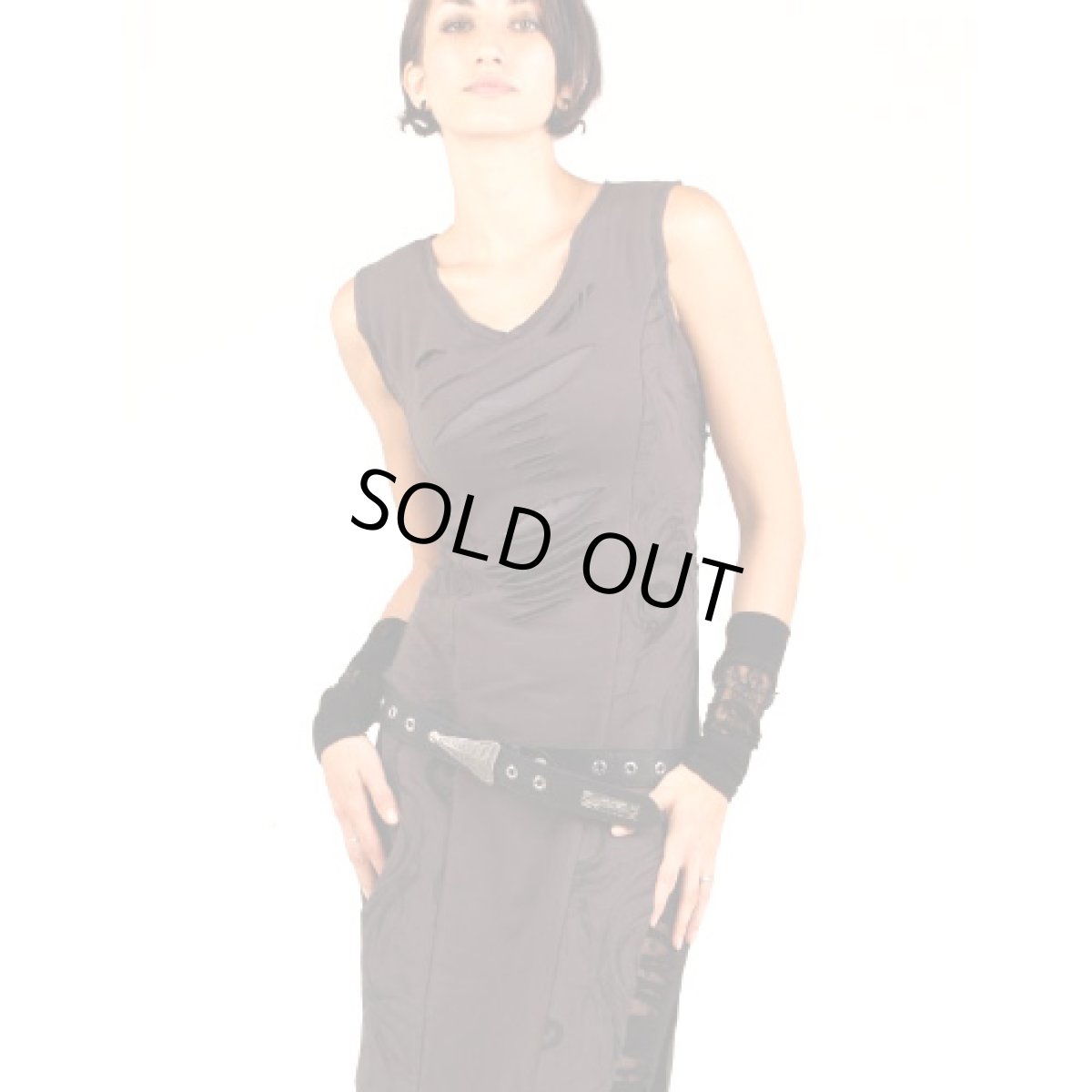 画像4: PSYLO ベルト「Bone Belt / ブラック」 (4)