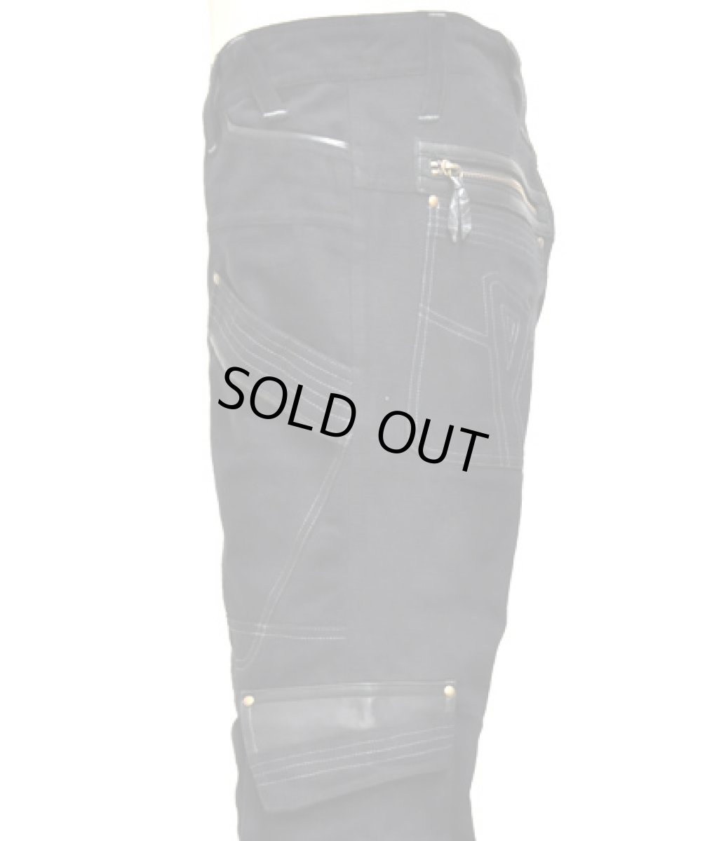 画像5: PSYLO メンズ・パンツ「Ornament Pants / ブラック」 (5)