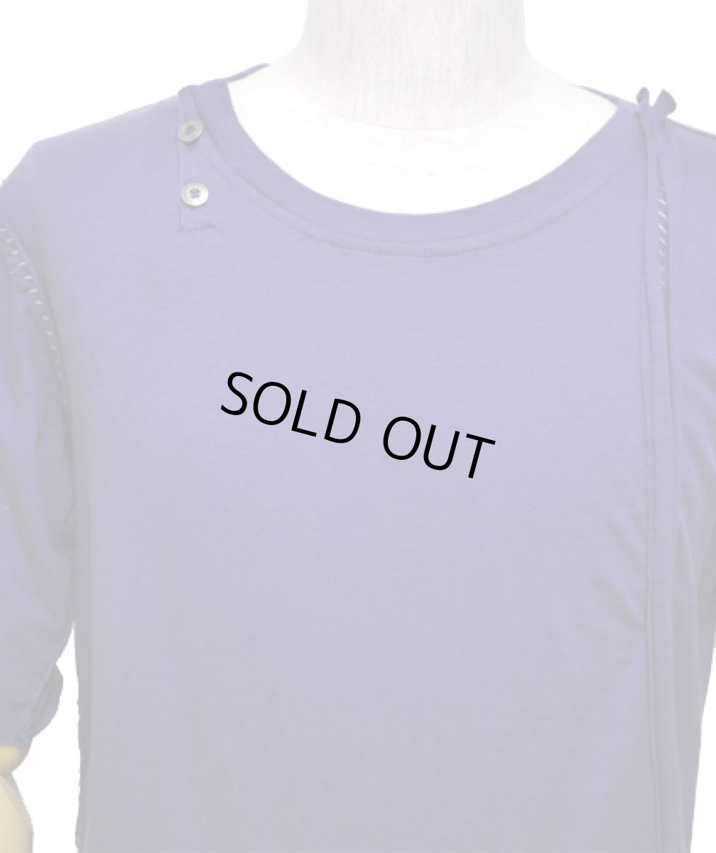 画像2: PSYLO メンズ・半袖Tシャツ「Manual Tee / ネイビー」 (2)