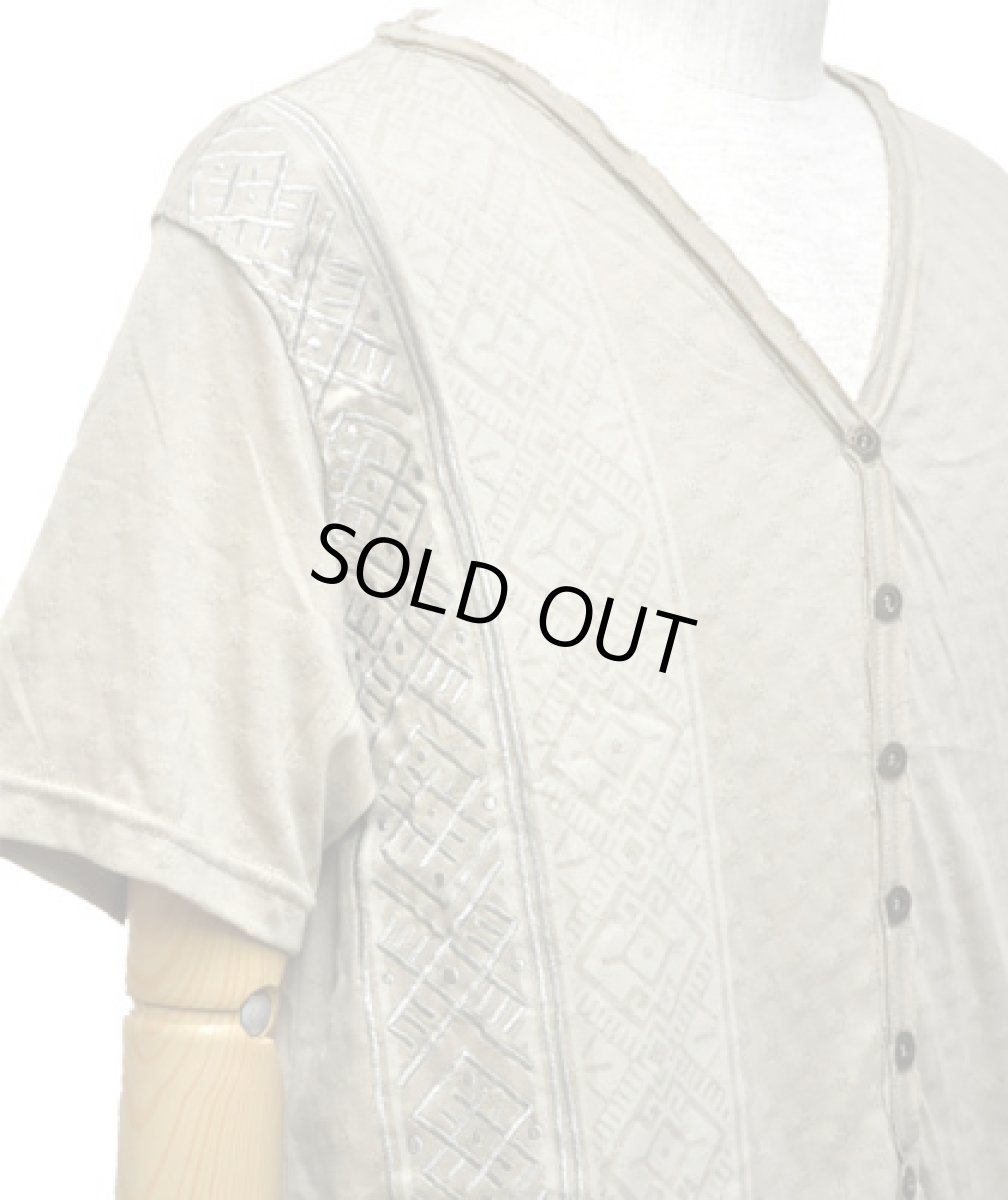 画像3: PSYLO メンズ・半袖カットソー「Pat Tee / ボーン」 (3)