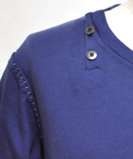 画像3: PSYLO メンズ・半袖Tシャツ「Manual Tee / ネイビー」 (3)