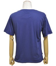 画像4: PSYLO メンズ・半袖Tシャツ「Manual Tee / ネイビー」 (4)