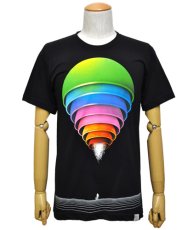 画像2: IMAGINARY FOUNDATIONメンズ半袖Tシャツ「Manifold / ブラック」 (2)