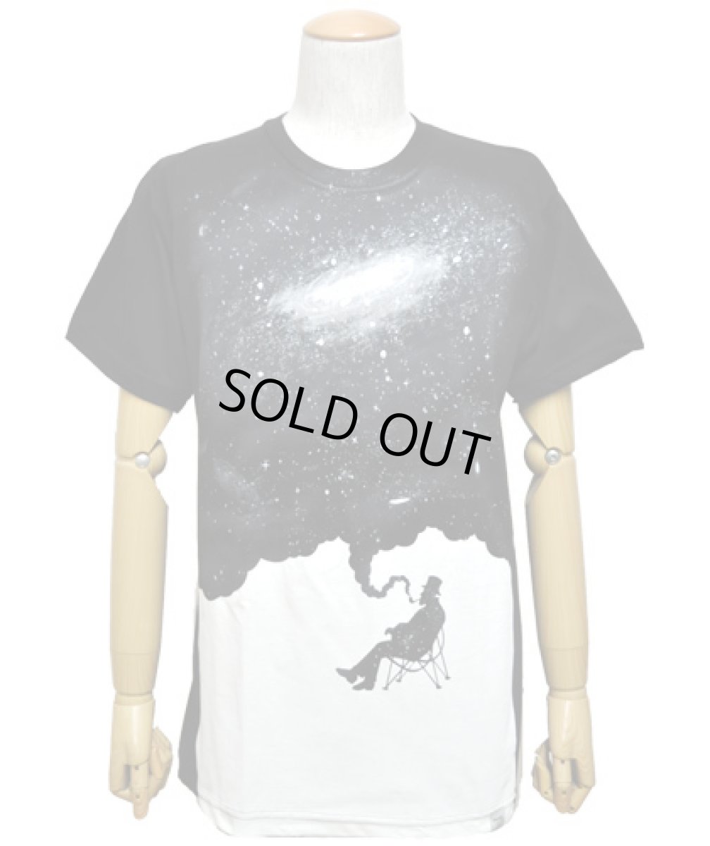 画像2: IMAGINARY FOUNDATIONメンズ半袖Tシャツ「Nostalgic Mood / ブラック」 (2)