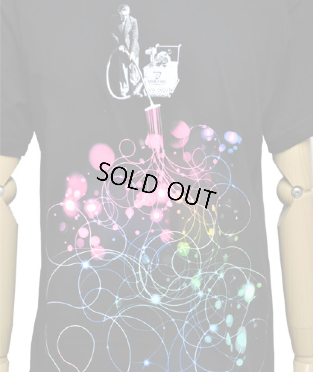 画像3: IMAGINARY FOUNDATIONメンズ半袖Tシャツ「 Vacuum / ブラック」 (3)