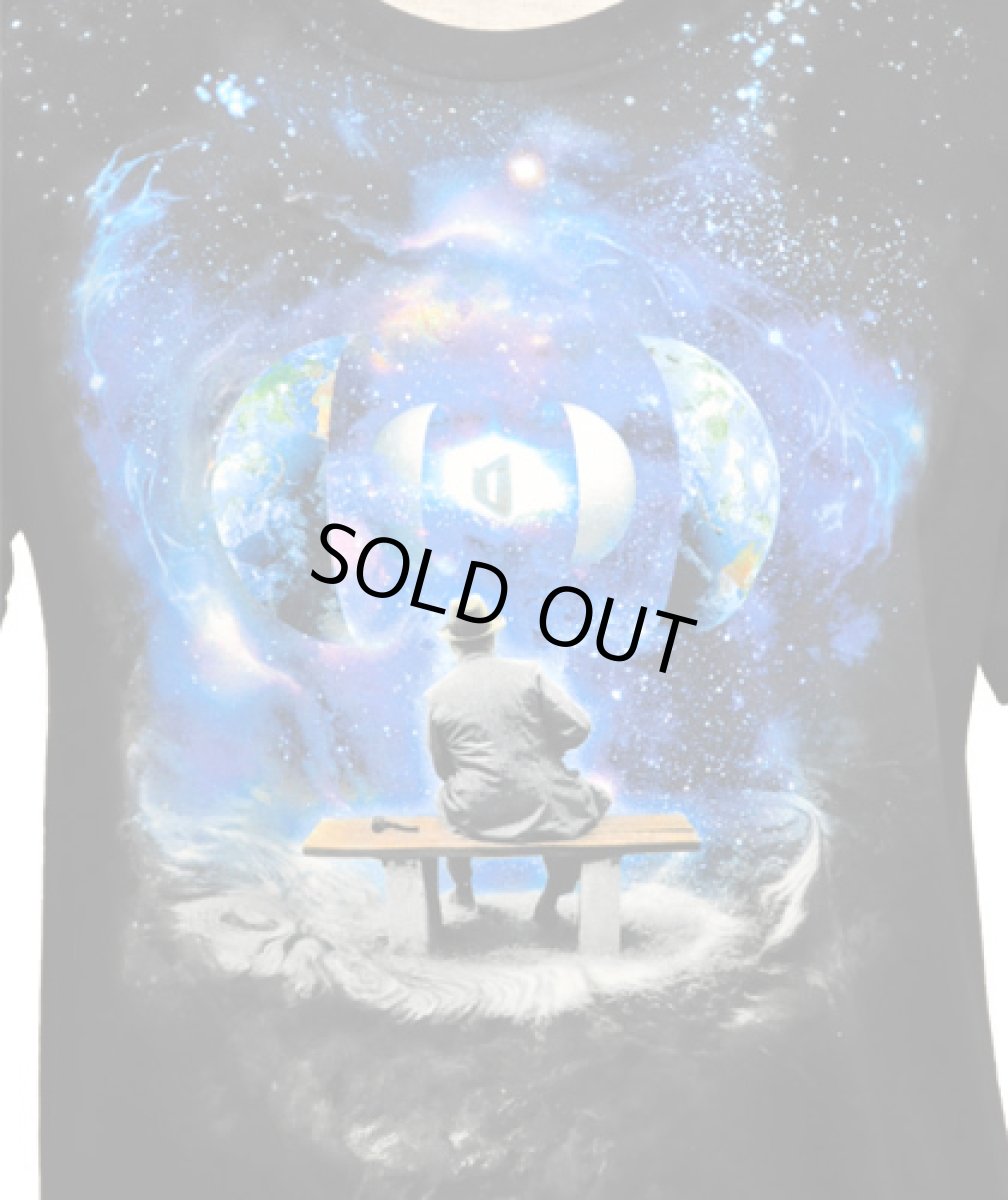 画像3: IMAGINARY FOUNDATIONメンズ半袖Tシャツ「Unfolding / ブラック」 (3)