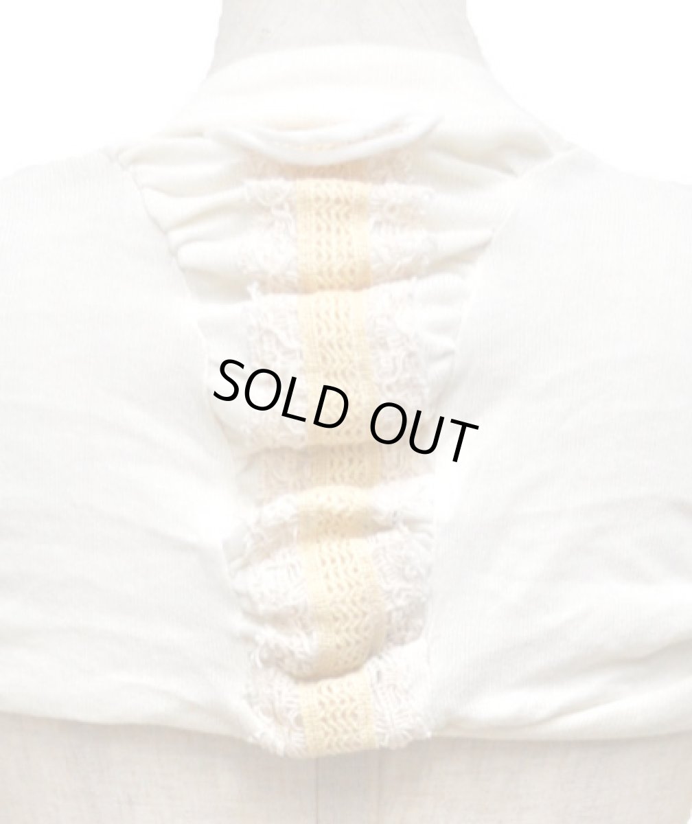 画像4: FREE SPIRIT レディース・ロングスリーブ・ボレロ / ホワイト (4)