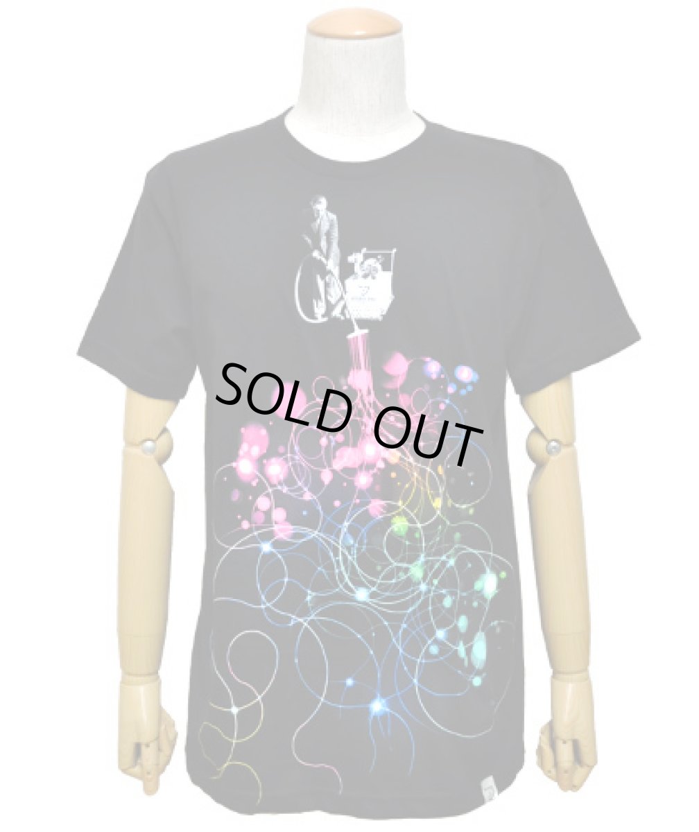 画像2: IMAGINARY FOUNDATIONメンズ半袖Tシャツ「 Vacuum / ブラック」 (2)