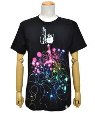 画像2: IMAGINARY FOUNDATIONメンズ半袖Tシャツ「 Vacuum / ブラック」 (2)