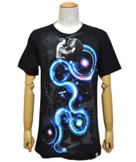 画像2: IMAGINARY FOUNDATIONメンズ半袖Tシャツ「Frequency / ブラック」 (2)