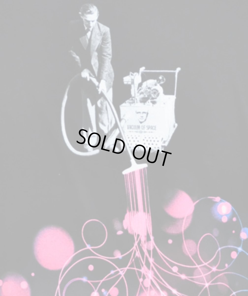 画像4: IMAGINARY FOUNDATIONメンズ半袖Tシャツ「 Vacuum / ブラック」 (4)