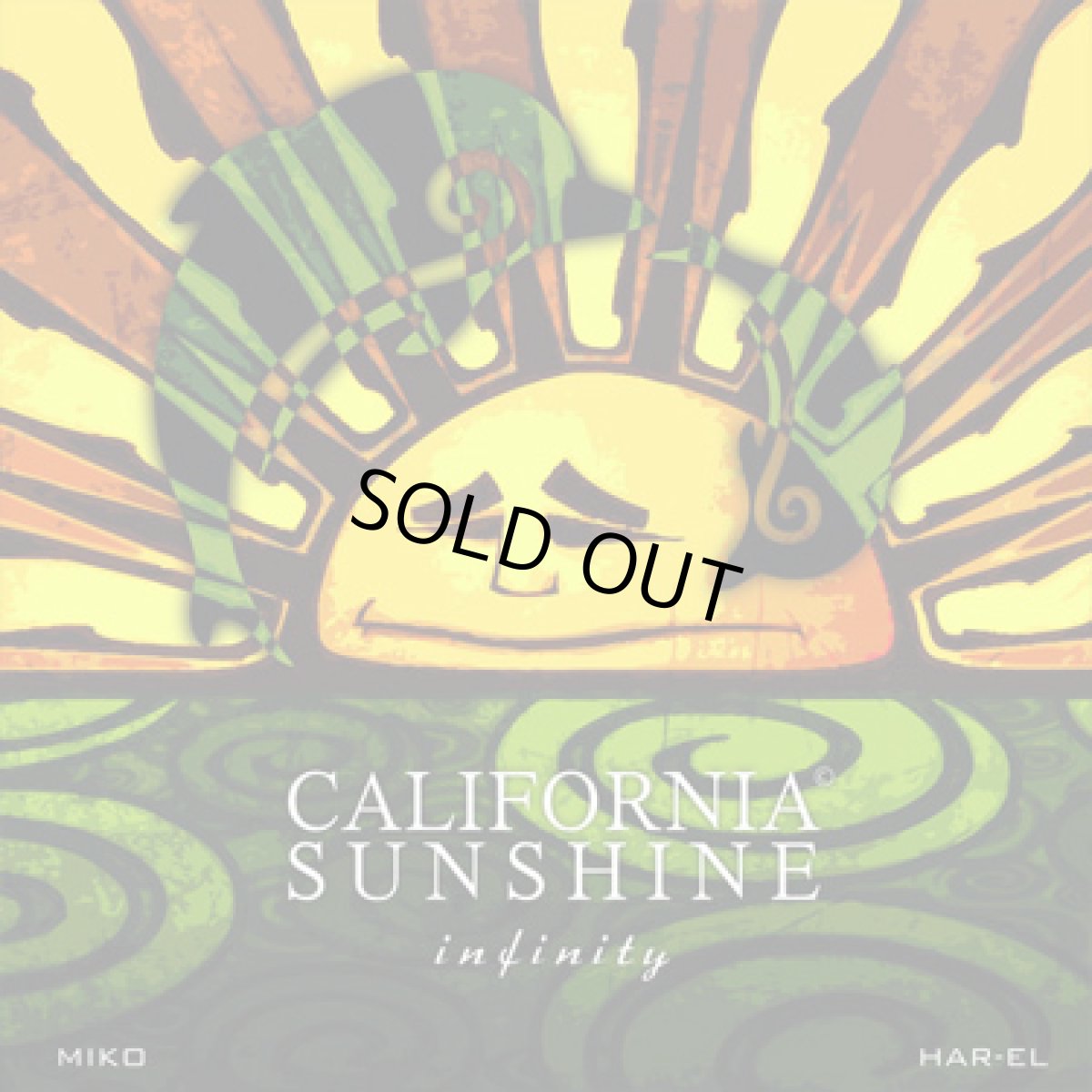 画像1: CD「California Sunshine / Infinity」【ゴアトランス・PSYトランス】 (1)