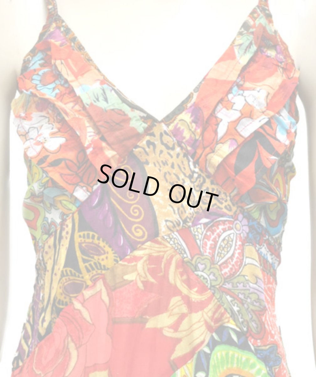 画像2: エスニック・パッチワーク・キャミワンピース / 05 (2)