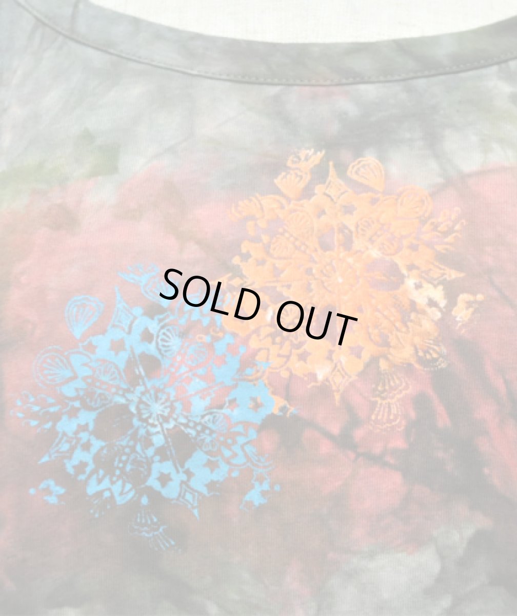 画像2: NETTAIYAレディース・半袖カットソー/004(染め) (2)