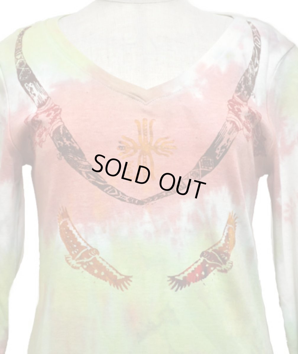 画像2: NETTAIYAレディース・長袖カットソー/021(染め) (2)