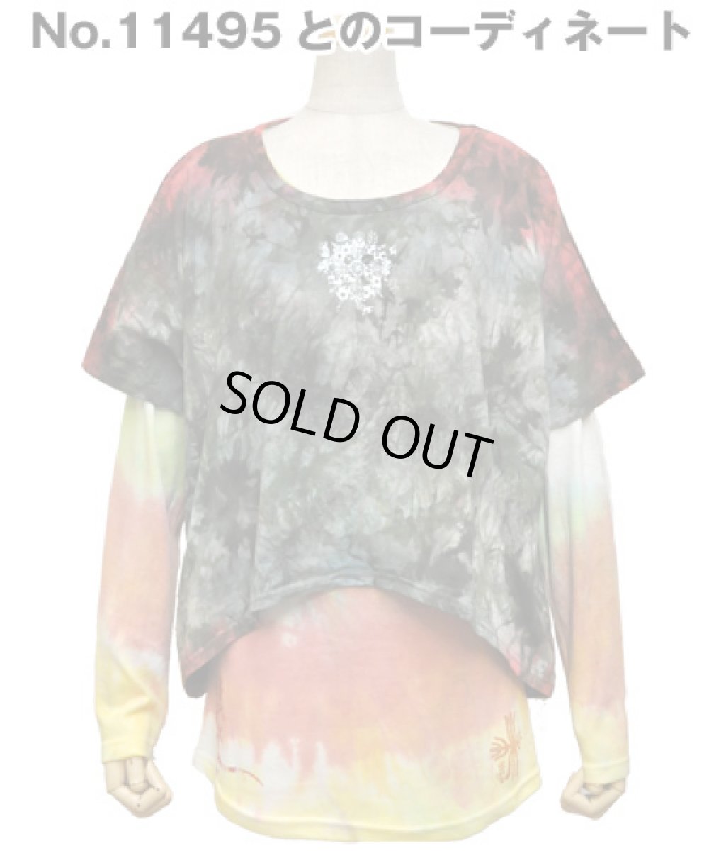 画像5: NETTAIYAレディース・半袖カットソー/002(染め) (5)