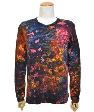 画像1: GRATEFUL TIE-DYE FACTORYメンズ・長袖Tシャツ045 / Sサイズ (1)