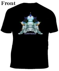 画像1: MELTING GALAXY メンズTシャツ「Bounty Hunters / ブラック」 (1)