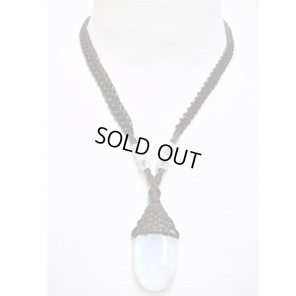 画像2: X-tribalネックレス/ムーンストーン (2)