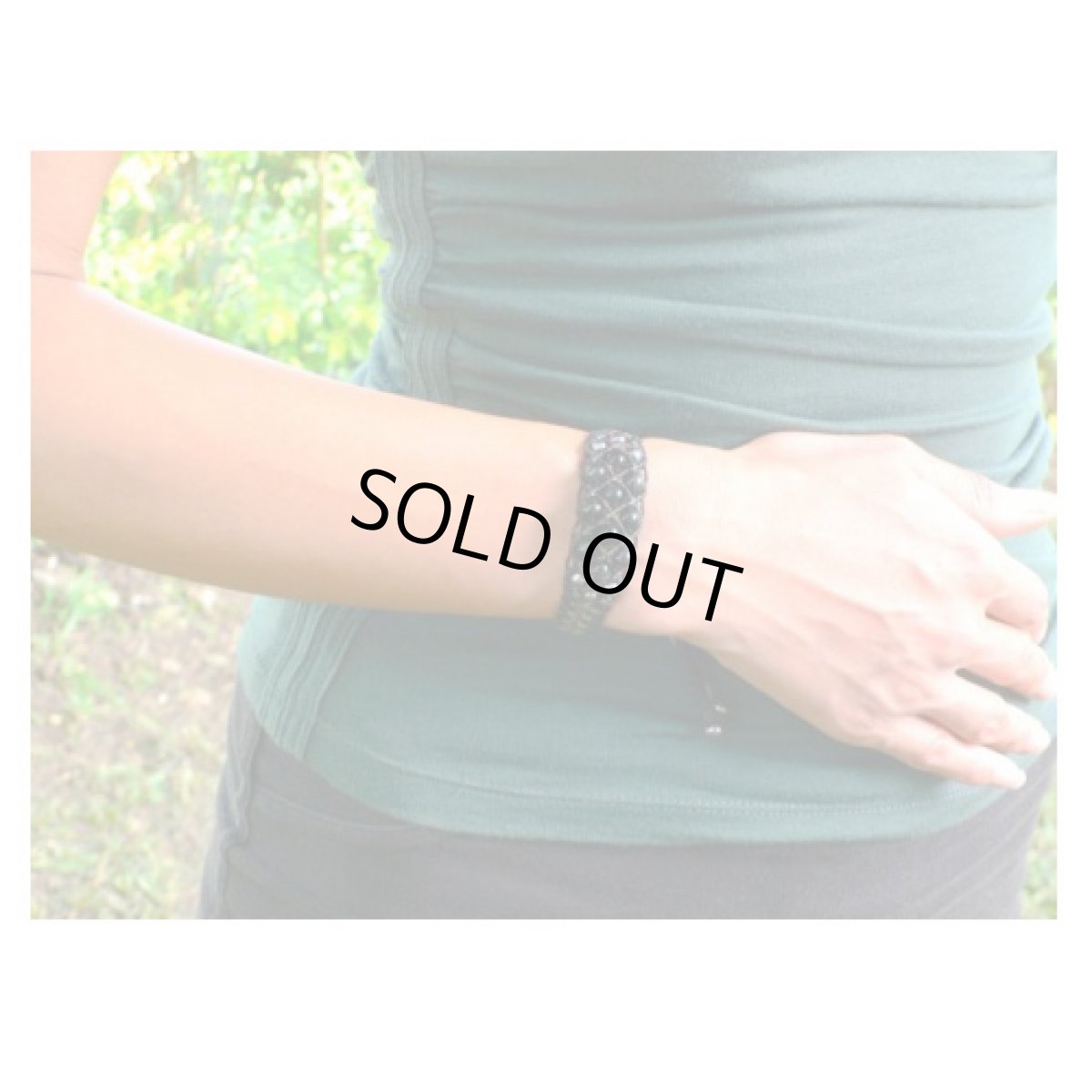 画像3: X-tribal「オブシディアン・ブレスレット」 (3)