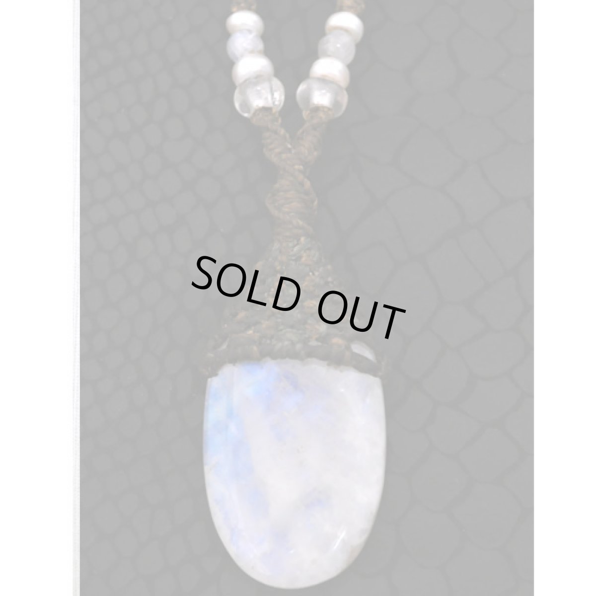 画像3: X-tribalネックレス/ムーンストーン (3)