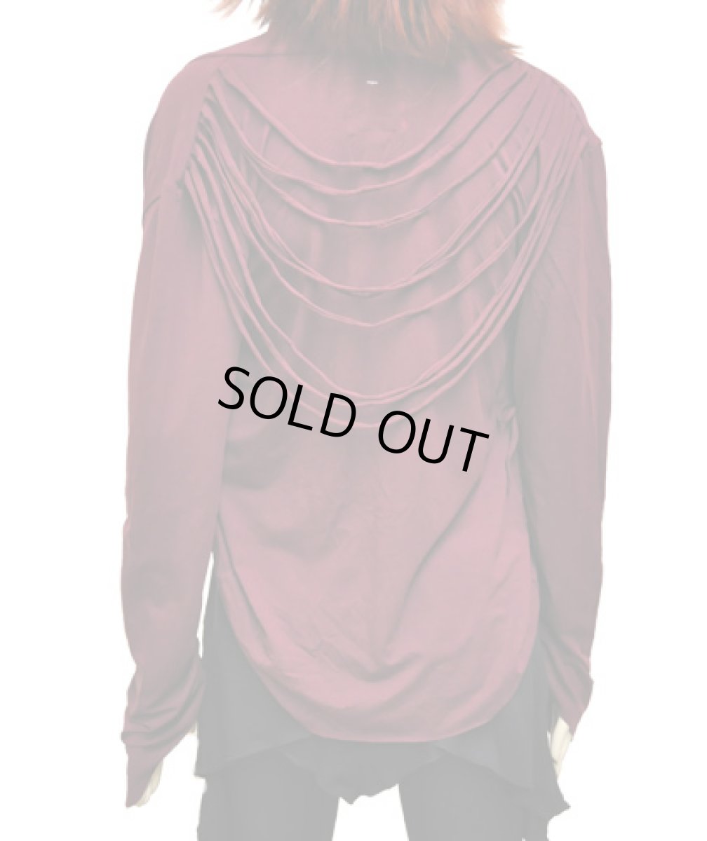 画像5: KAYO - Anime Clothing「ストリング・カーディガン/マルーン」 (5)