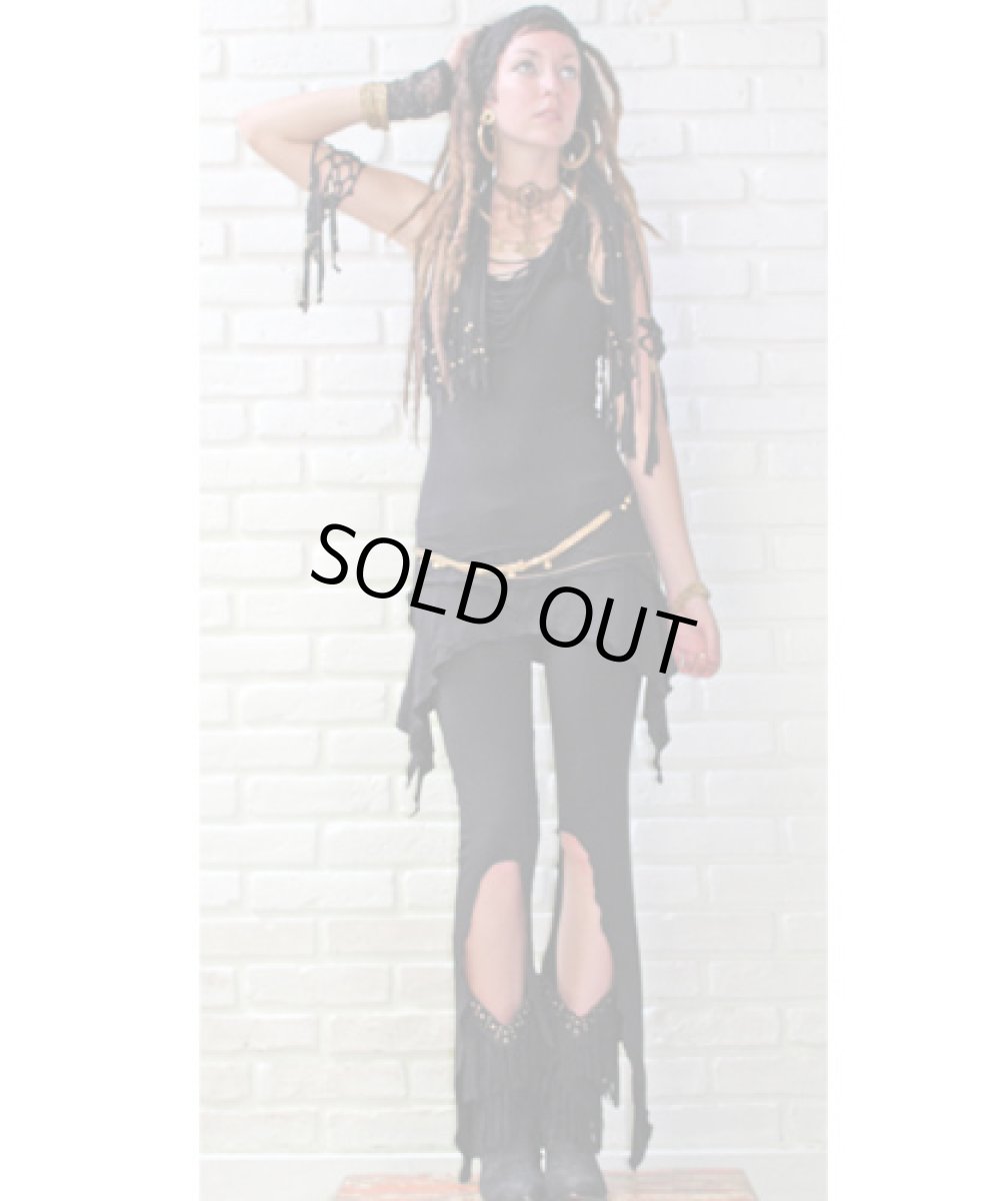 画像2: KAYO - Anime Clothing「スカートパンツ / ブラック」 (2)