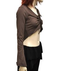 画像2: KAYO - Anime Clothing カットソー「Shimmy Long Sleeve/コーヒービーン」 (2)